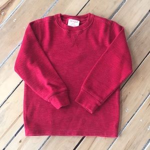 Cat & Jack Red Long Sleeve Shirt, XS 4/5